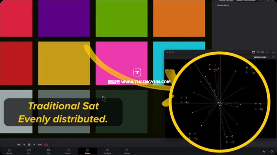 QT Saturation Control — Qazi’s Toolkit 网飞电影级完美画面饱和度调整达芬奇DCTL插件（11351）图层云