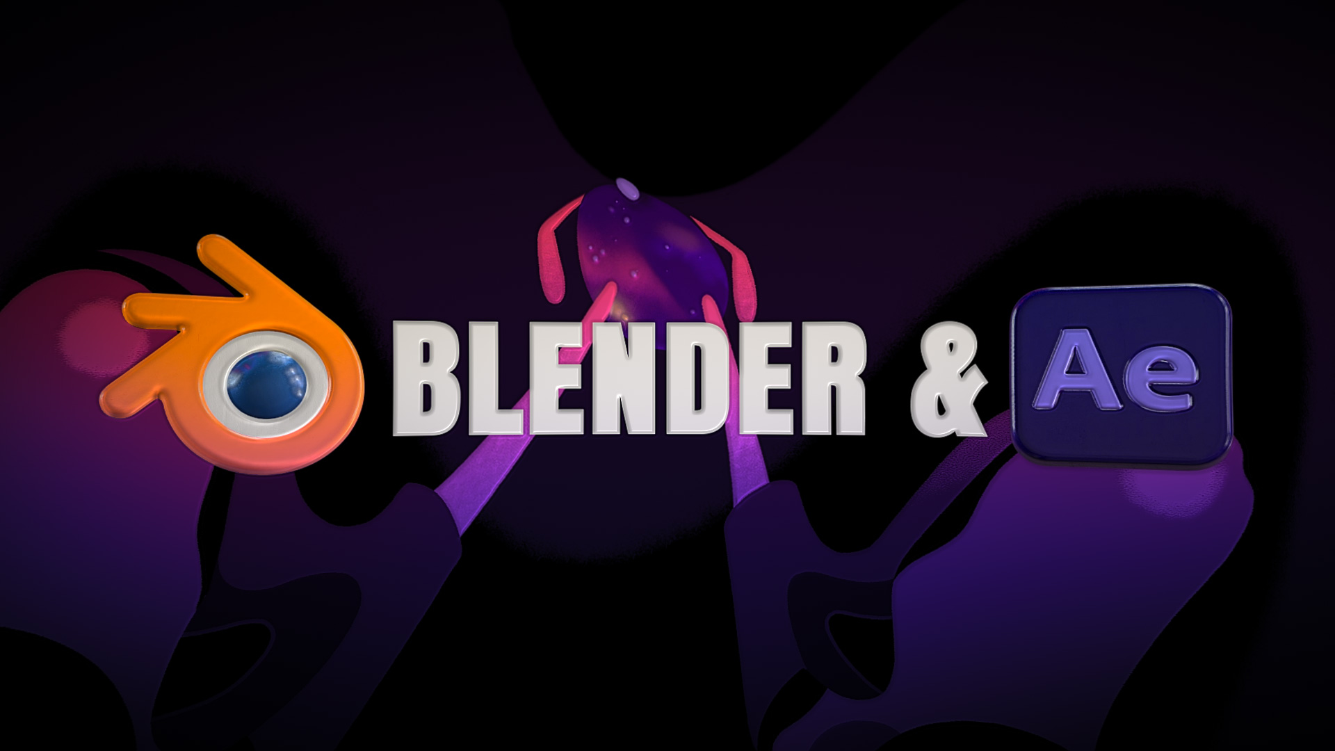 大师课程：全新Blender和AE动态3D动画设计完整工作流程 Blender & After Effects Online Course – Motion Design School（11412）图层云