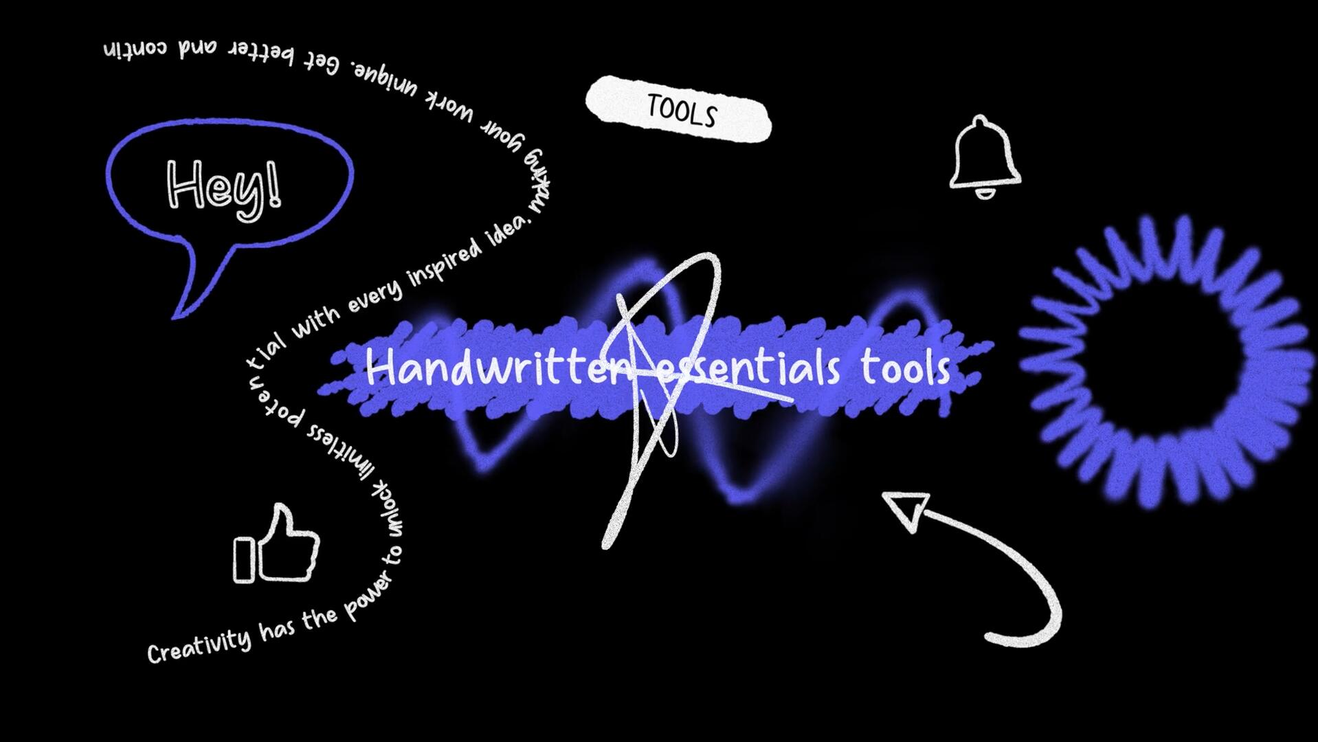 mEssentials Handwritten — Motionvfx 75个复古潦草手写涂鸦风格文字标题动画排版效果转场FCPX插件（11429）图层云