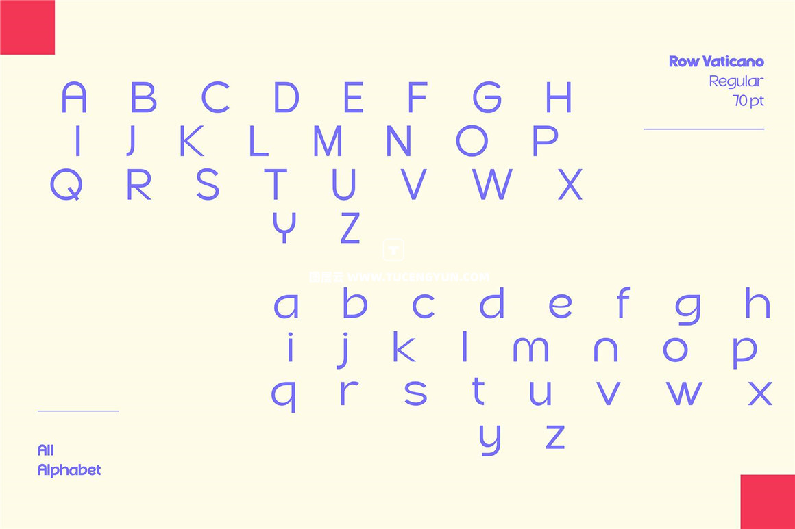 英文字体：现代潮流实验性几何风海报标题Logo设计无衬线字体 Nebulica Font（11494）图层云