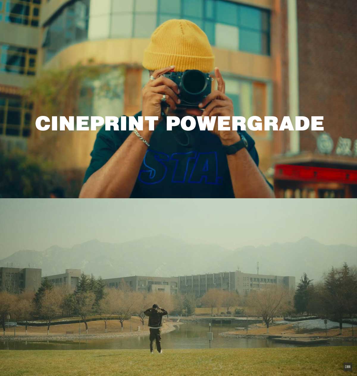 复古胶片模拟夜景氛围黑暗色调达芬奇调色节点 CINEPRINT POWERGRADE（11625）