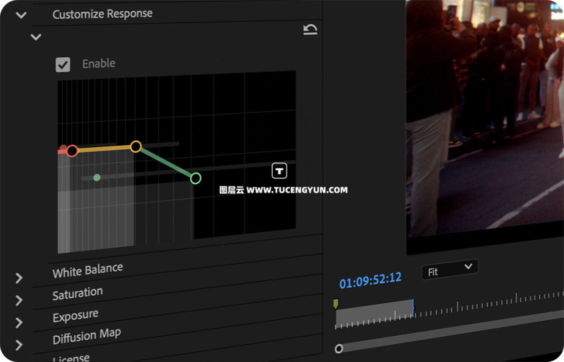 FCPX插件：复古梦幻朦胧视频柔光视觉效果漫射扩散黑柔滤镜插件 FilmConvert Hazy 1.01（11691）图层云