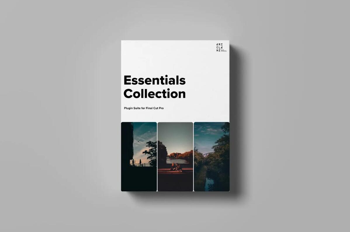 FCPX插件：24个创意级视频调色剪辑编辑效果插件套装 Ericlenz – Essentials Collection（11713）