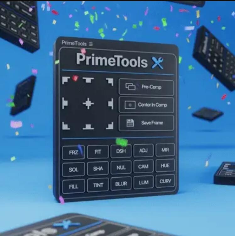 AE插件：一键式视频项目编辑剪辑工作流加速简化插件 PrimeTools（11880）