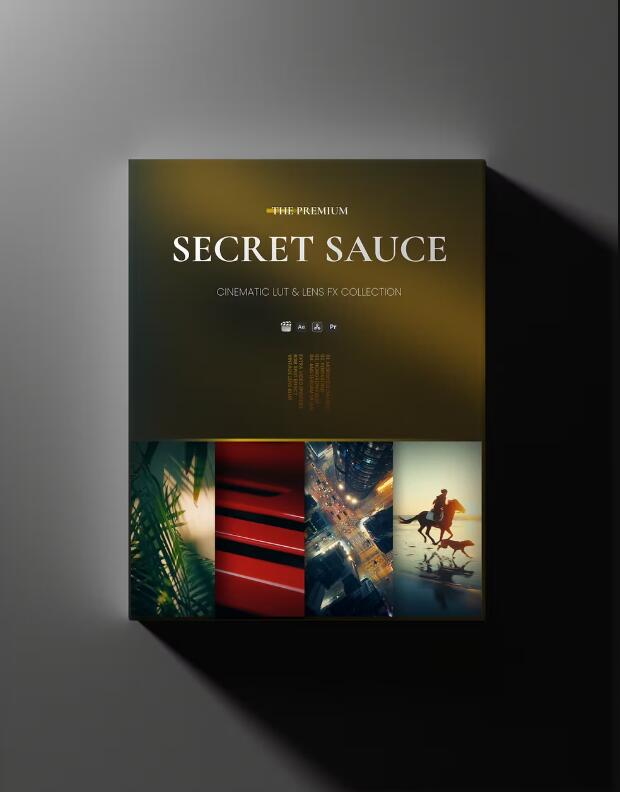 Reilin Joey – The Secret Sauce (Premium) 热门电影短片调色LUT+节点+练习文件+色彩分级大师班(中文字幕)（11928）