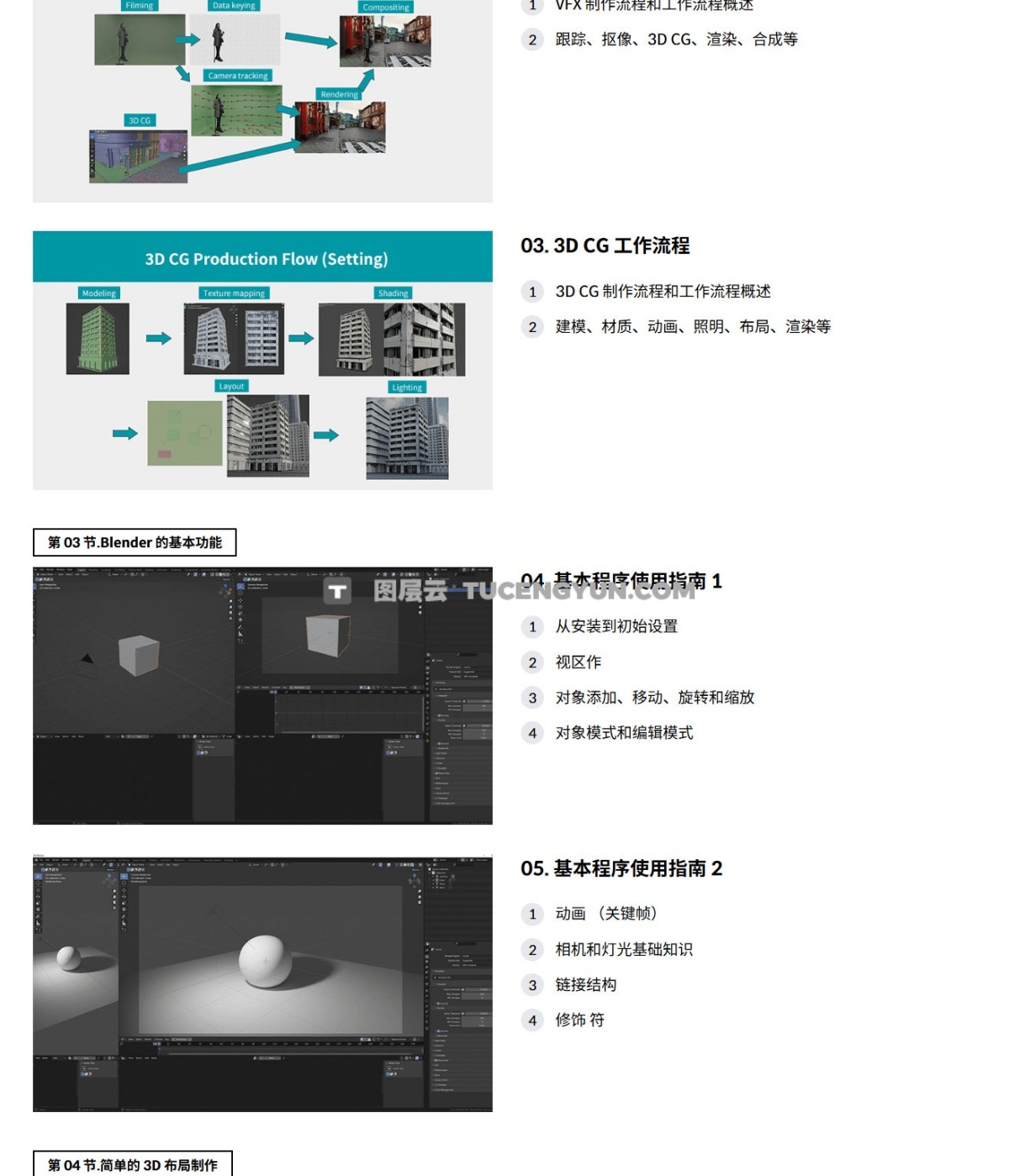 大师课程：Coloso 使用Blender进行真人实况VFX特效合成视频课程 中文字幕（12166）图层云