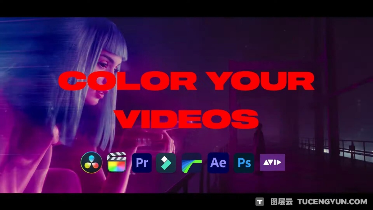 CREATOR FX 50多个好莱坞标志性系列电影色调模拟短片音乐视频LUT调色预设 Hollywood Inspired LUTs – CREATOR FX（12269）图层云