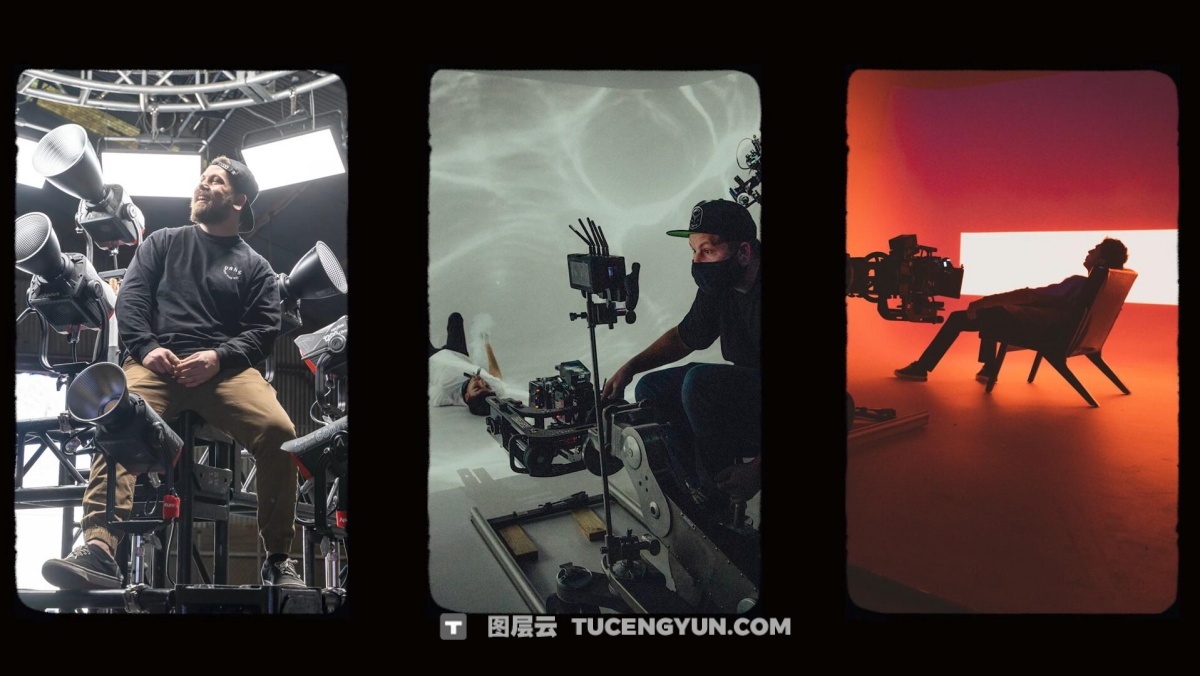 大师课程：Justin Jones 梦幻艺术音乐专辑MV短片视频制作照明+拍摄效果大师班 中文字幕 Filmmakers Academy – Abstract Lighting & In-Camera Effects Masterclass（12275）图层云
