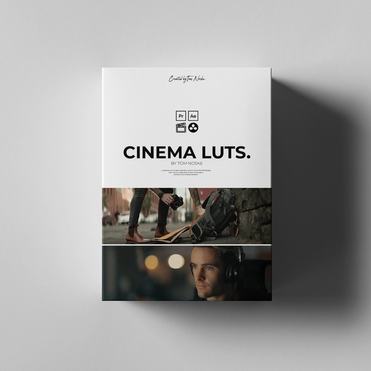Tom Noske – Cinematic LUT collection 一键式热门永恒电影感LUT调色预设 支持佳能、索尼、黑魔法、阿莱、RED相机（12291）图层云