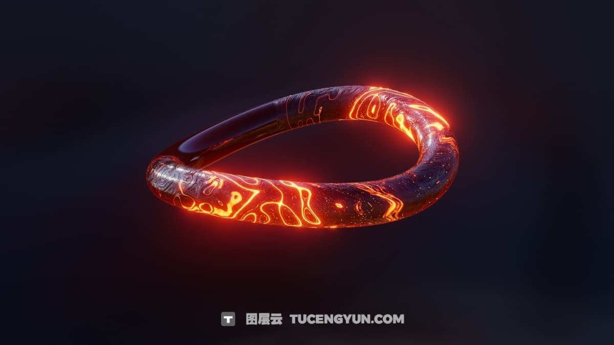 Blender资产库：全新艺术程序化流体模拟器VFX效果Blender资产库 Procedural Fluid Simulators v2.2（12310）图层云