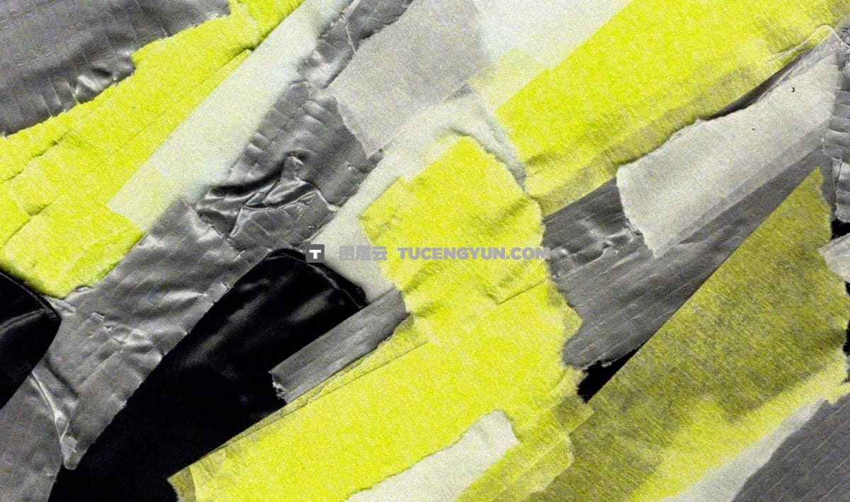 AcidBite – Tape Transitions 50个复古嘻哈风格定格拼贴艺术胶带胶水叠加纹理转场过渡视频素材+音效+PR/FCPX/达芬奇模板（12337）图层云