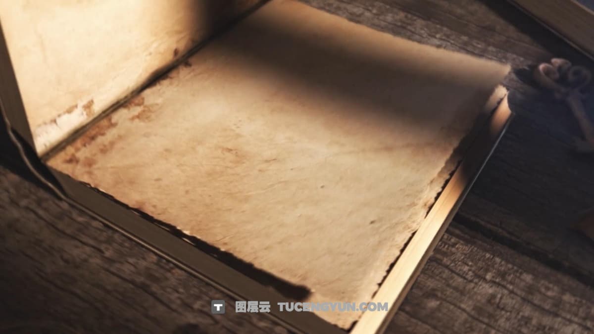AE模板：传奇之书厚重历史感人物传记财经历史纪录片开场片头模板（12380）图层云