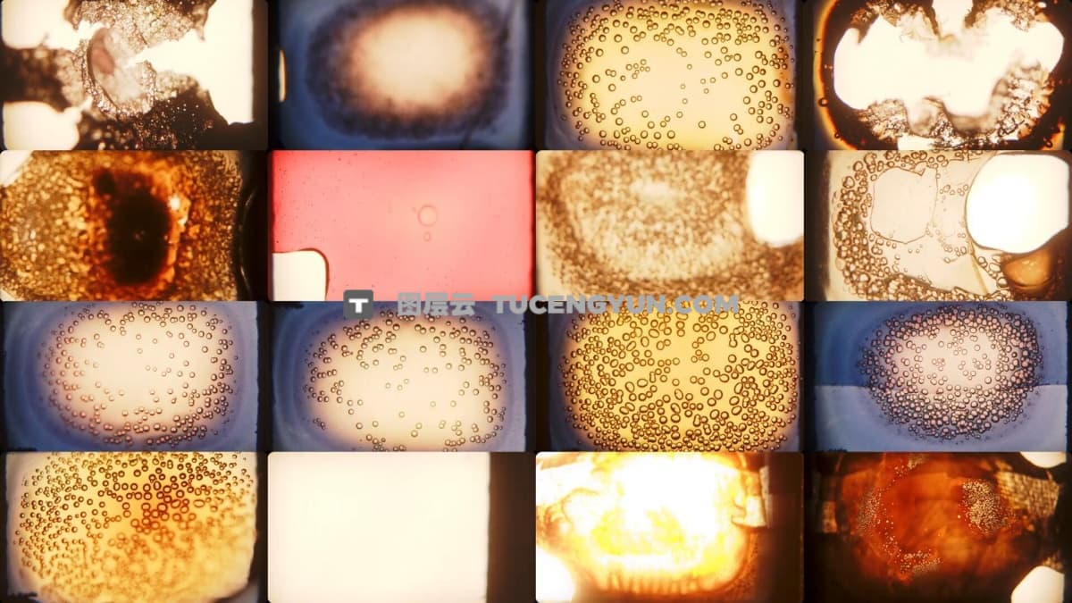 63个复古老式8mm胶片燃烧酸性薄膜颗粒肮脏纹理剪辑叠加视频素材（12389）图层云