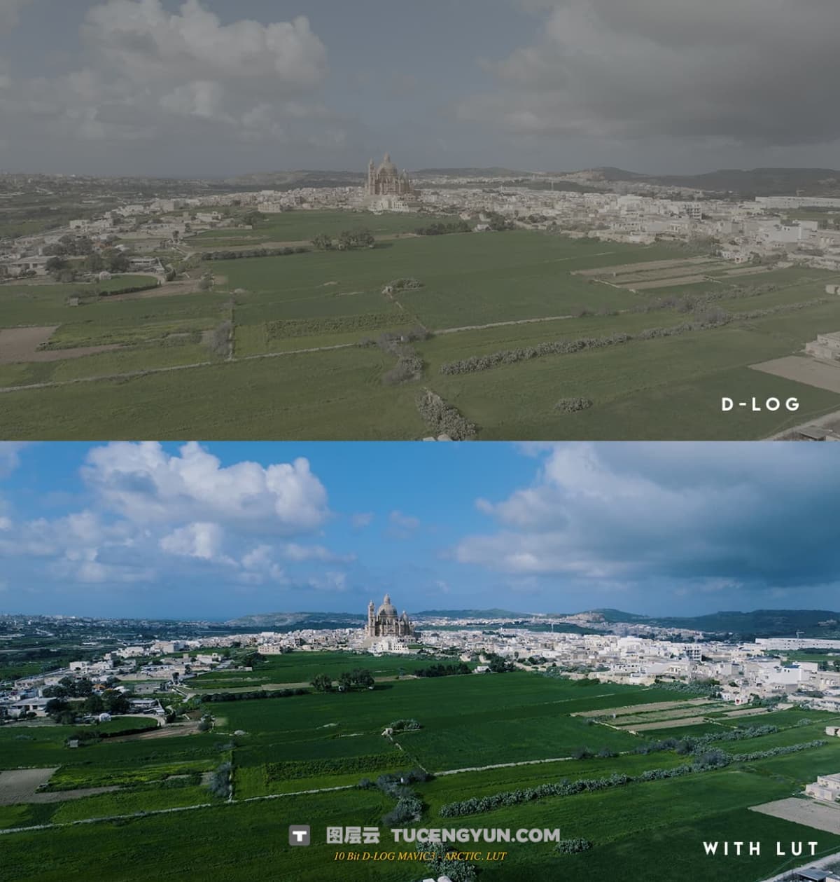 50个最佳大疆DJI MAVIC 3系列无人机电影级LUT调色预设套装 RD-Films – DJI Mavic 3 series cinematic LUT pack for 10bit DLOG（12393）图层云