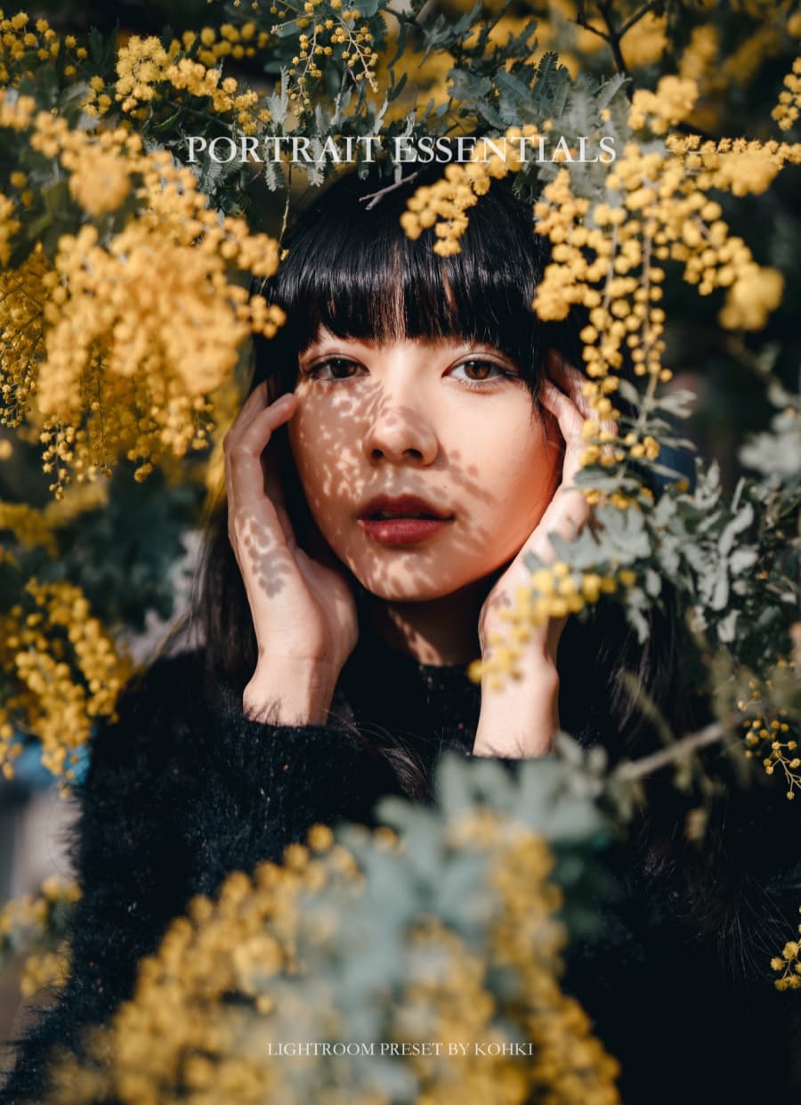 LR预设：日本摄影师山口幸树人像摄影Lightroom调色预设 Kohki – Portrait Essentials Preset（12402）