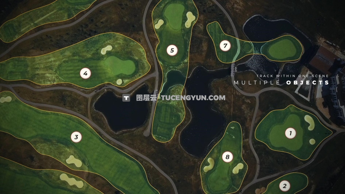 FCPX插件：自动跟踪轮廓描边标注划重点高亮显示工具 FCPX Auto Tracker Outline（6919）图层云