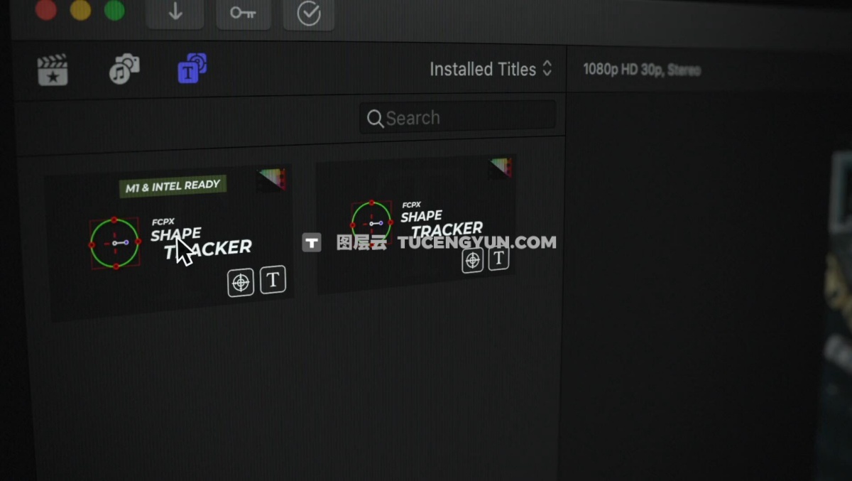 FCPX插件：自动跟踪轮廓描边标注划重点高亮显示工具 FCPX Auto Tracker Outline（6919）图层云