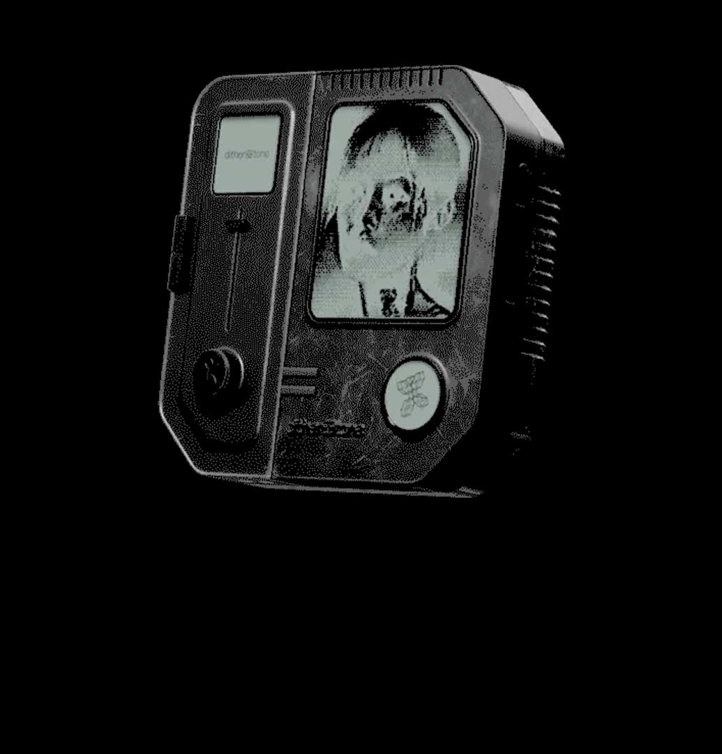 复古Y2K半色调毛刺颗粒像素抖动噪点做旧位图色调映射效果Photoshop插件 Dithertone Pro（12446）