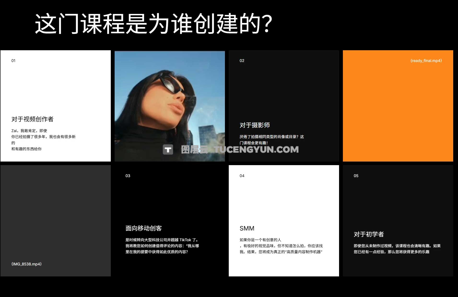 大师课程：高质量商业级街头摄影、打光、剪辑、调色、视频课程 中文字幕 Georgy Kirdeev – Commercial Reels Maker II（12459）图层云