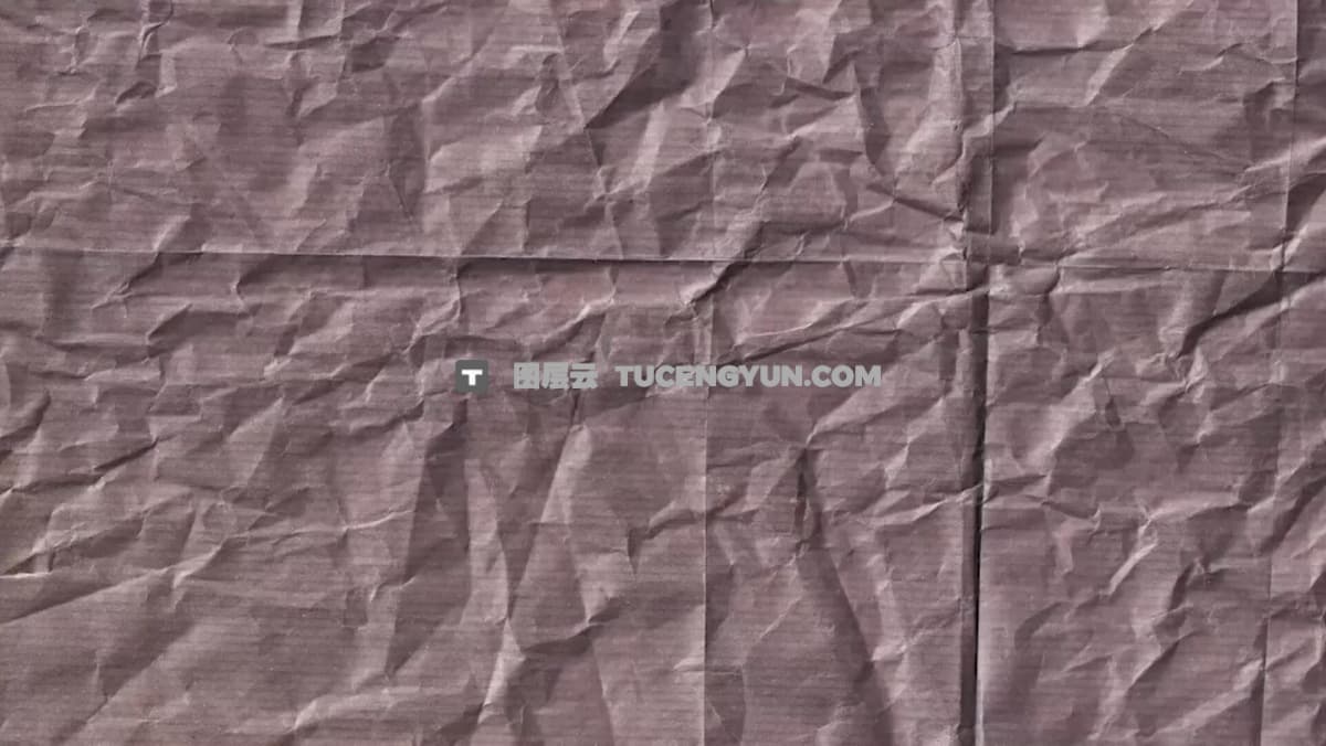 16个复古混合媒体风格纸张撕裂折痕老化褶皱断裂颗粒定格动画背景4K视频素材（12461）图层云