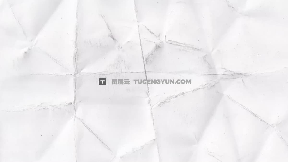 16个复古混合媒体风格纸张撕裂折痕老化褶皱断裂颗粒定格动画背景4K视频素材（12461）图层云