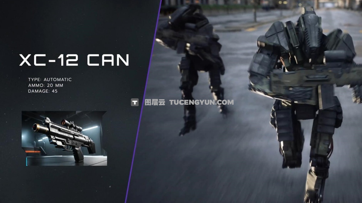 MotionVFX — mGaming 90多个顶级游戏博主频道栏目包装文字排版背景叠加转场效果FCPX插件（12465）图层云