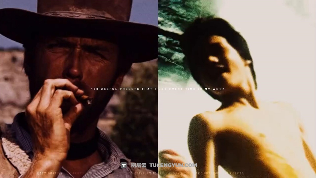 剪辑大神FURYS必备嘻哈说唱风格电影短片画面摇晃AE预设包 FURYS – PRESET PACK（12466）图层云
