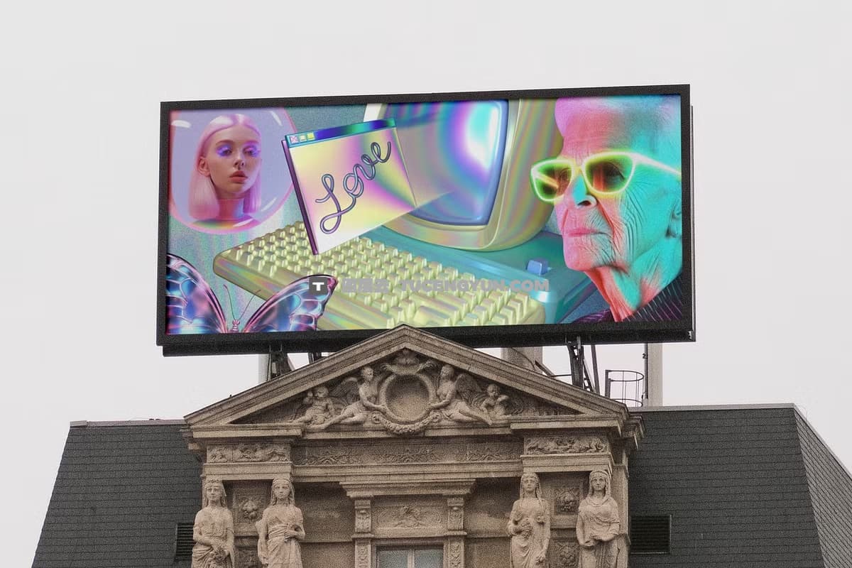 186个复古千禧Y2K梦幻全息镭射风拼贴艺术3D设备人物汽车电脑手机弹窗PNG套件 Imaginary Y2K world – Collage Kit 1（12487）图层云