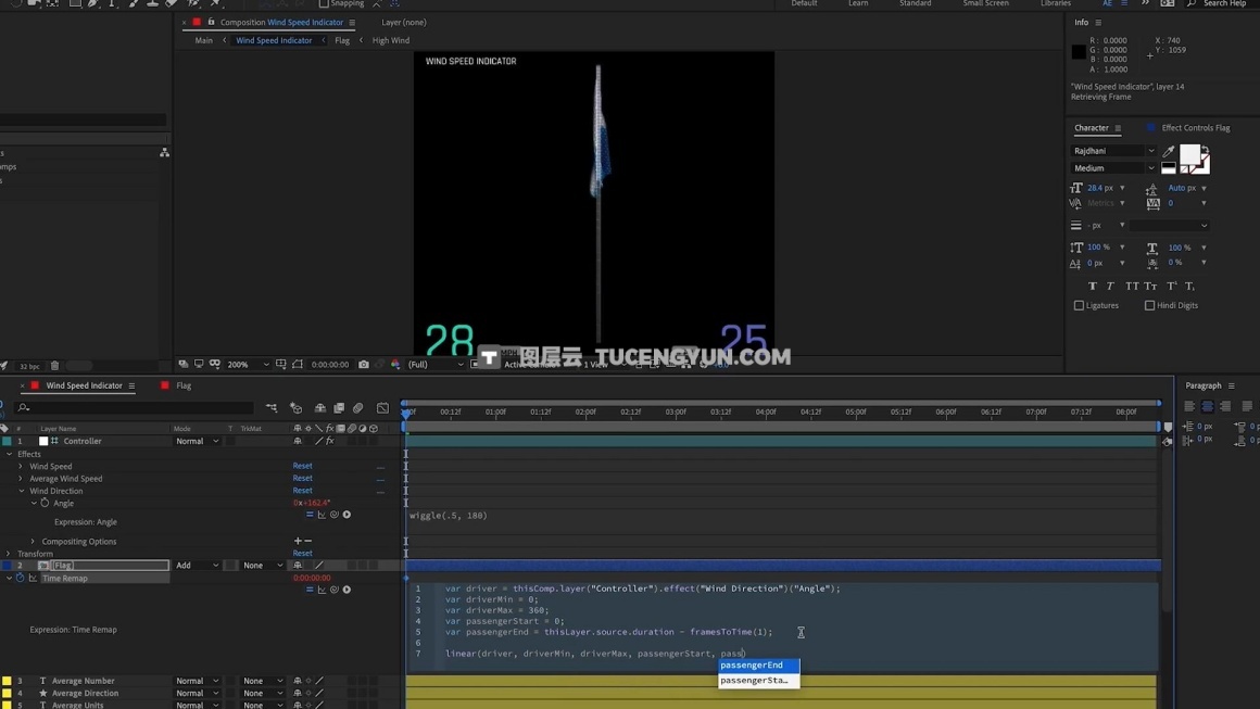 大师课程：After Effects表达式基础到进阶视频课程 School of Motion Expression Session（12497）图层云