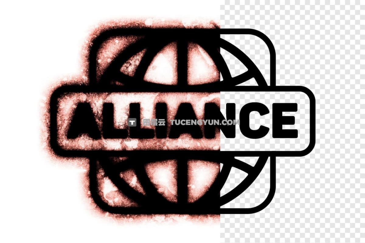 赛博垃圾摇滚美学反乌托邦磨损锈迹喷漆出血晕开文本logo特效叠加PSD样机 Angelic Grunge Text & Logo Effect（12515）图层云