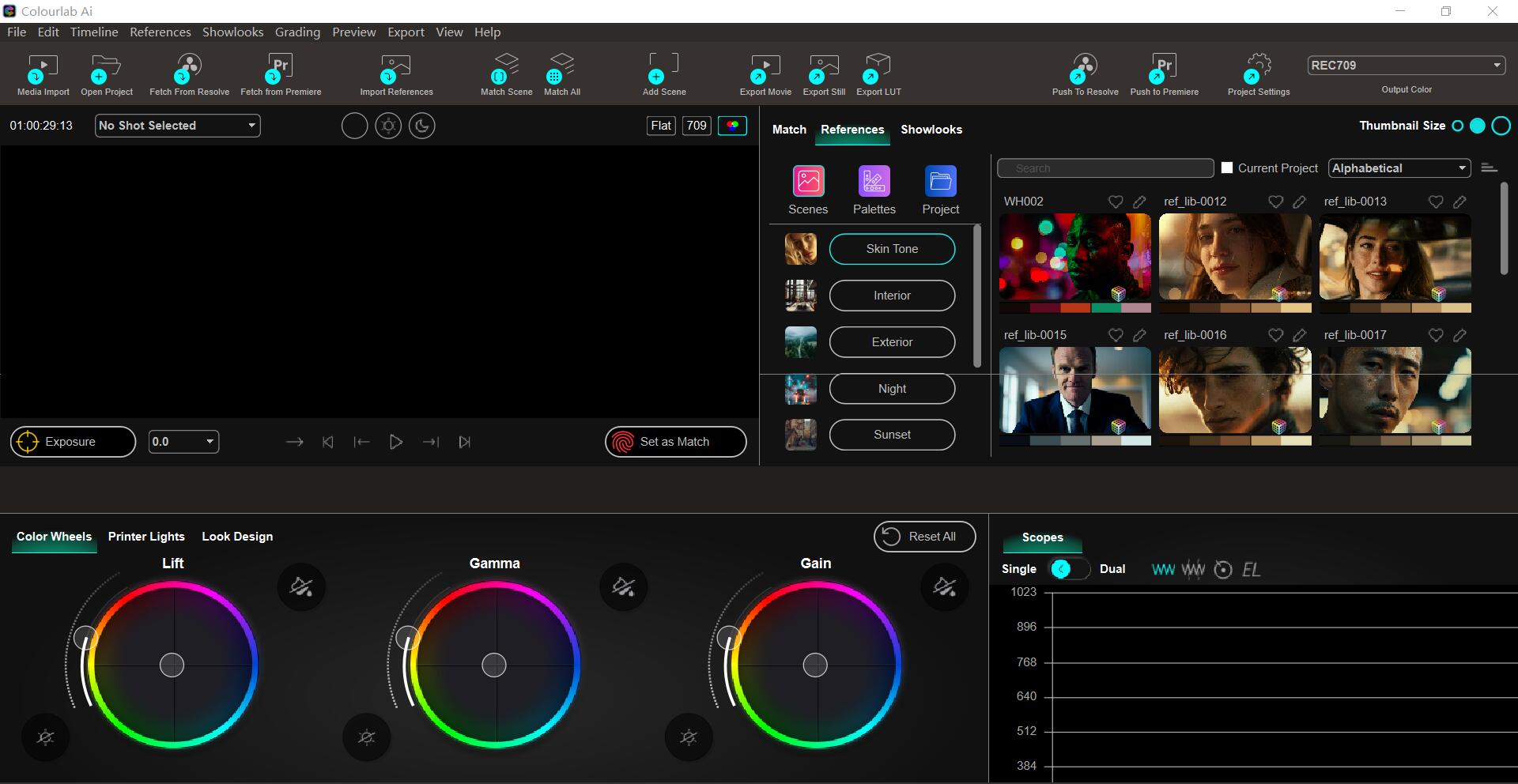 Colourlab Ai 高级AI人工智能色彩分级电影视频调色必备软件 Colourlab AI 3.1.3 WIN 破解版（12536）图层云