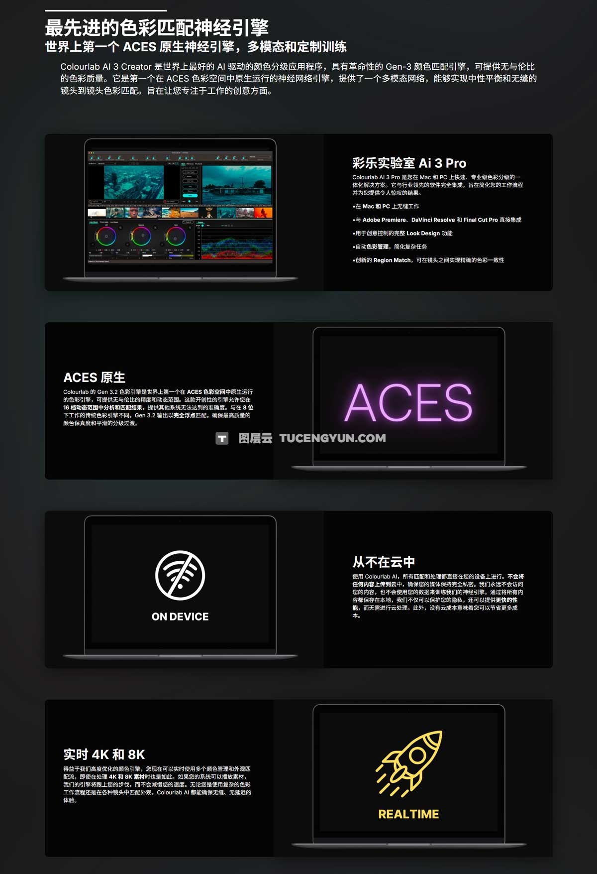 Colourlab Ai 高级AI人工智能色彩分级电影视频调色必备软件 Colourlab AI 3.1.3 WIN 破解版（12536）图层云