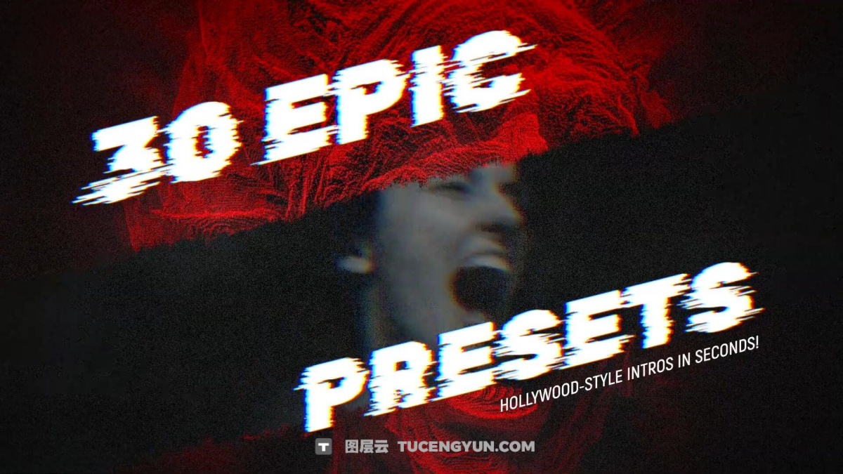 FCPX插件：30个热血叙事情绪电影/体育剪辑关键时刻画面冻结帧效果插件 Cinematic Freezes（12558）图层云