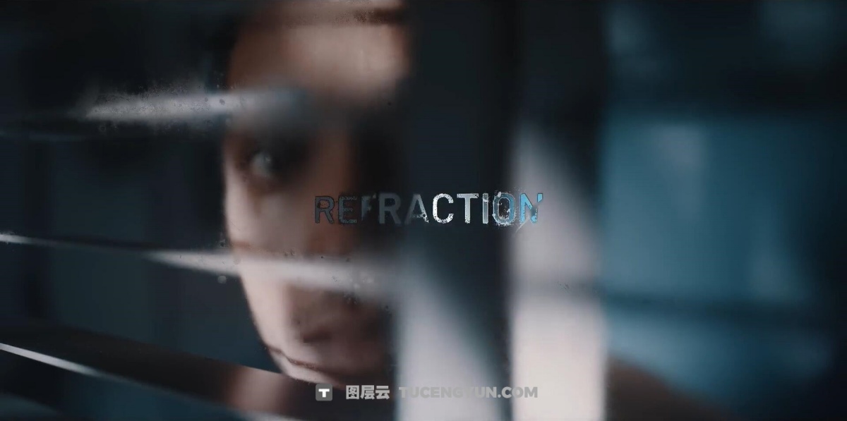 MotionVFX — mStyle Broken Glass 28个史诗级电影美学玻璃爆炸破碎裂缝转场文字排版叠加效果FCPX插件+LUT调色预设（12588）图层云