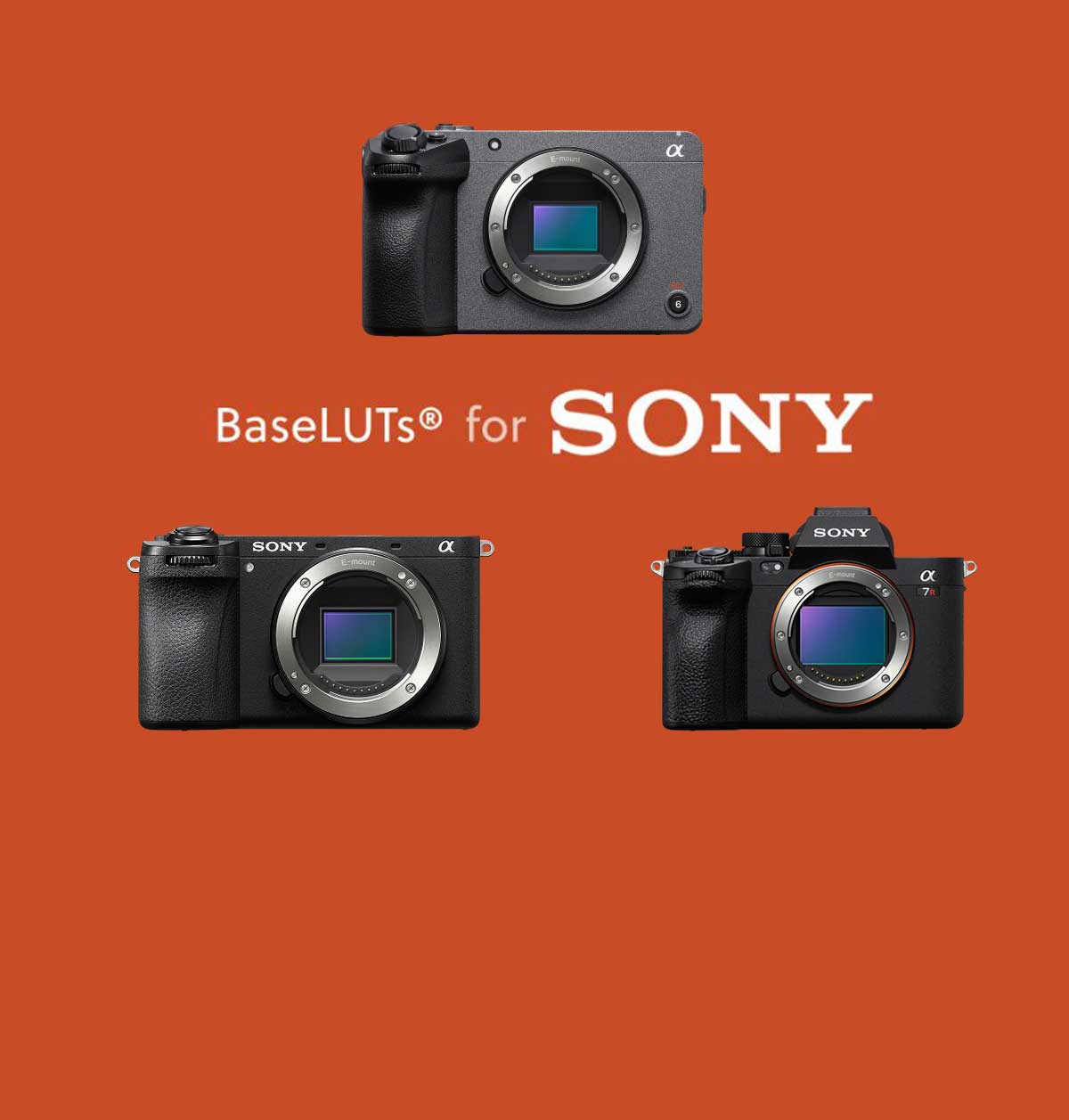 热门专业电影级索尼S-Log3色彩还原LUT调色预设 支持Sony FX30, A6700, A7RV（12625）