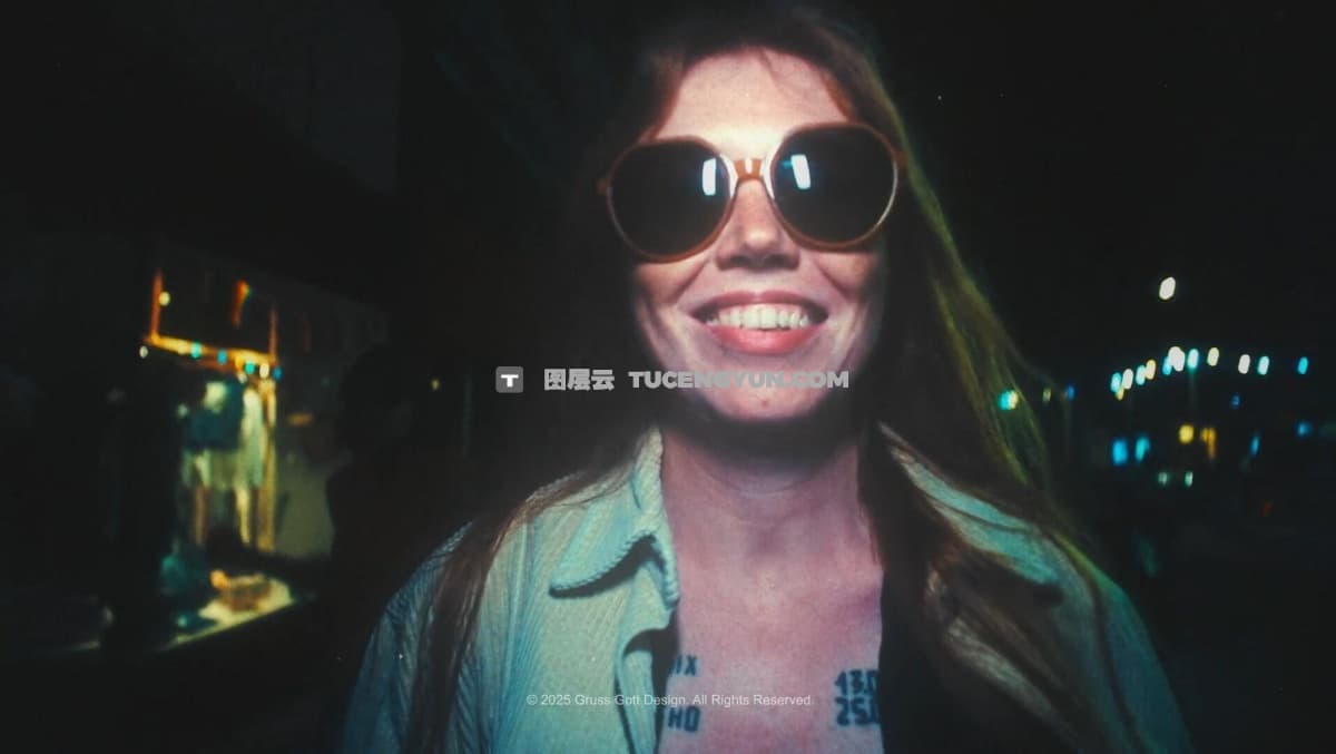 AE模板：梦幻发光朦胧柔焦运动模糊美感音乐视频电影视觉效果模板（12632）图层云