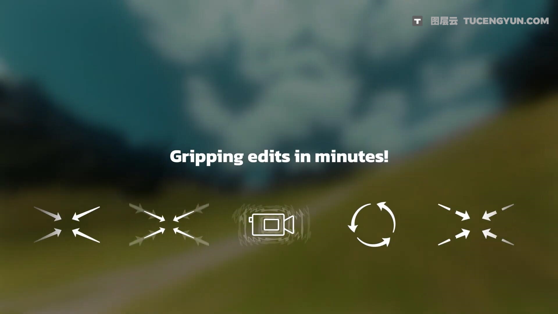 MotionVFX – mTrip 创意Vlog旅拍Insta360全景运动相机运镜视觉效果/转场/文字排版动画FCPX插件（12638）图层云