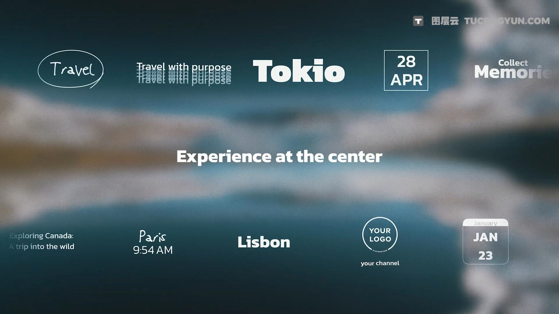 MotionVFX – mTrip 创意Vlog旅拍Insta360全景运动相机运镜视觉效果/转场/文字排版动画FCPX插件（12638）图层云