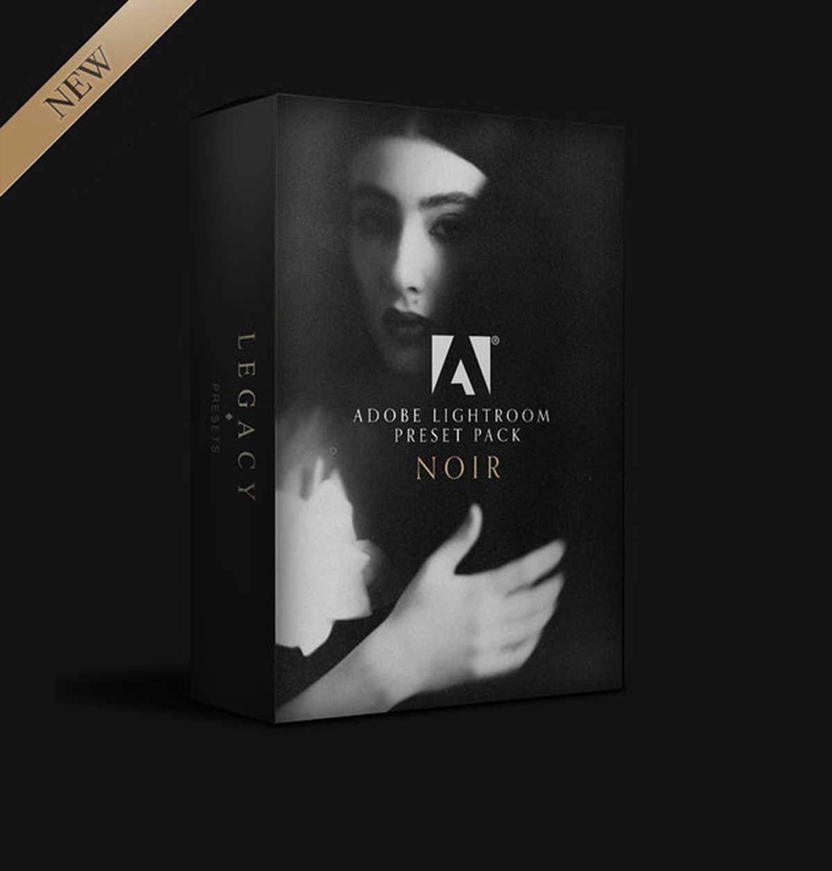 复古经典电影黑白色彩外观商业质感人像摄影Lightroom调色预设 Legacy Presets – Noir（12641）