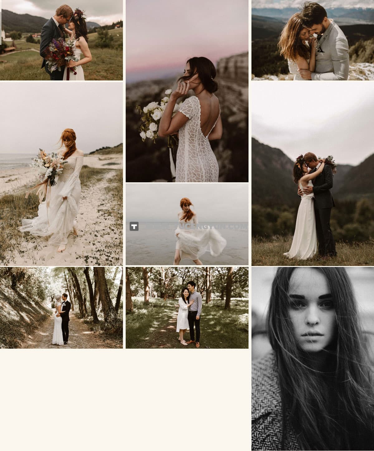 梦幻明亮通透胶片质感婚礼婚纱人像摄影Lightroom调色预设 Meridian Presets – KLN Lightroom PRESETS（12698）图层云