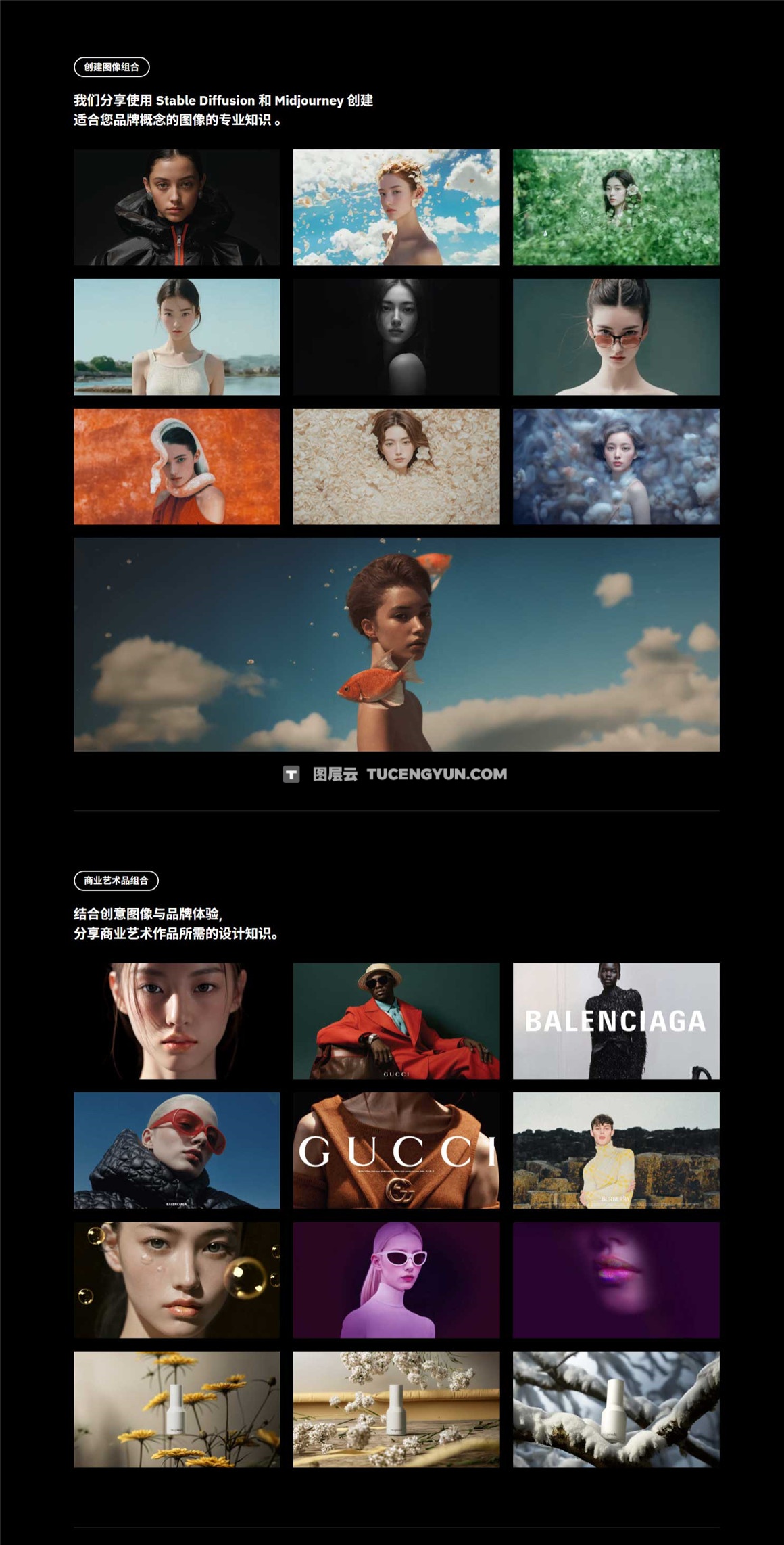 大师课程：使用生成式AI创作商业品牌/设计视频课程+项目文件 中文字幕（12714）图层云