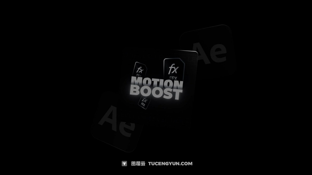 Motion Boost 全新短片编辑剪辑画面/文字摇晃、扭曲、脉冲、震动、AE预设效果包+视频教程 中文字幕 Motion Boost by Editingshift（12739）图层云