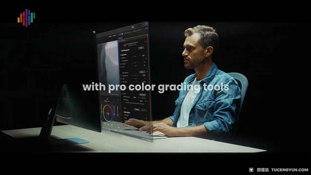Color Finale Pro 2.9.1 顶级专业电影视频颜色分级FCPX插件 支持M芯片 AI抠像不可用（12875）图层云