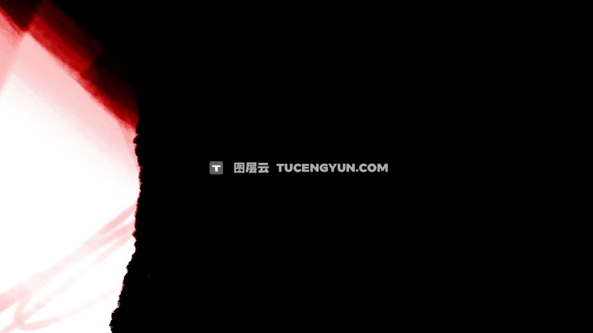 22个黑白色调做旧拼贴撕纸折纸效果拖放定格动画背景转场过渡视频素材包 Paper Tearing Effect Overlay（12913）图层云