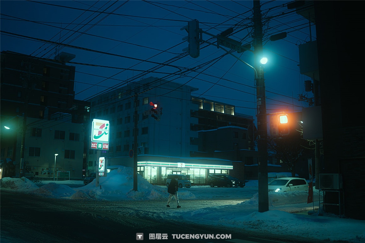 复古胶片电影感街头夜间摄影人文扫街旅拍LR预设合集+练习素材 NORTHBORDERS MEGA PACK（12922）图层云