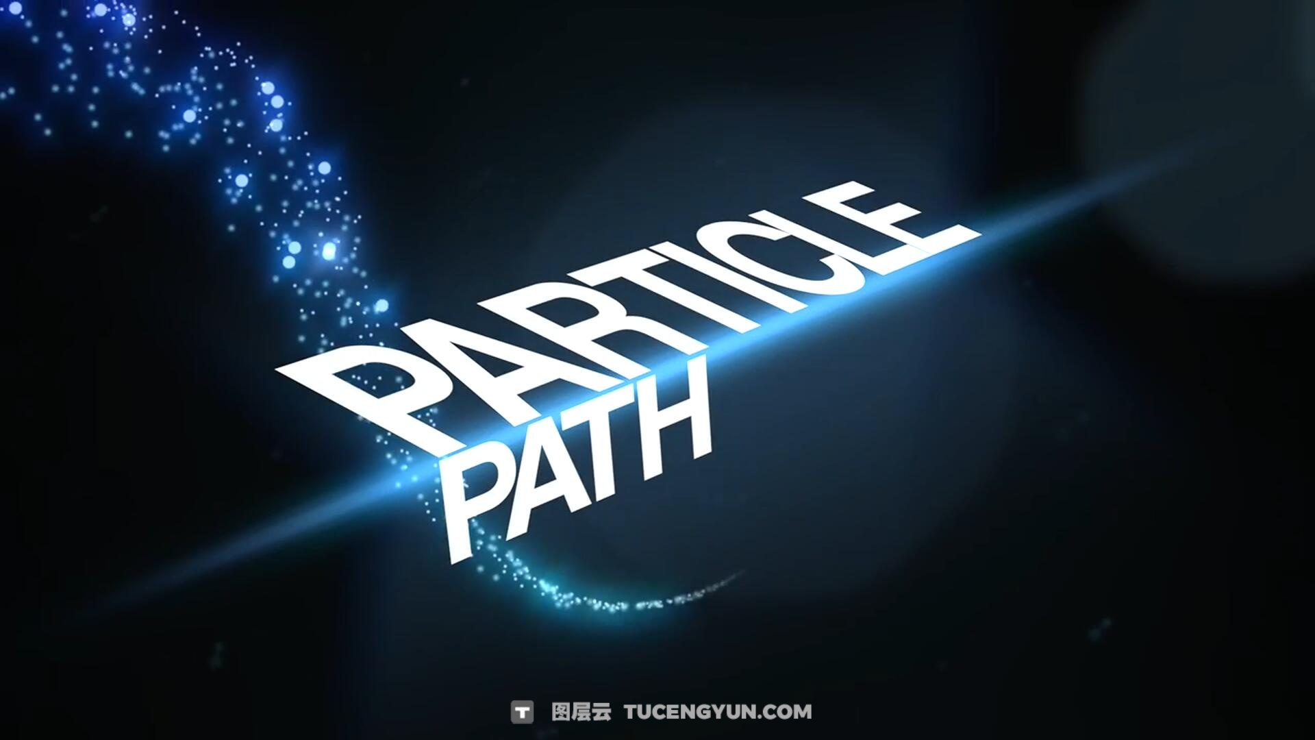 FCPX插件：全新粒子路径生成运动效果插件（13037）图层云