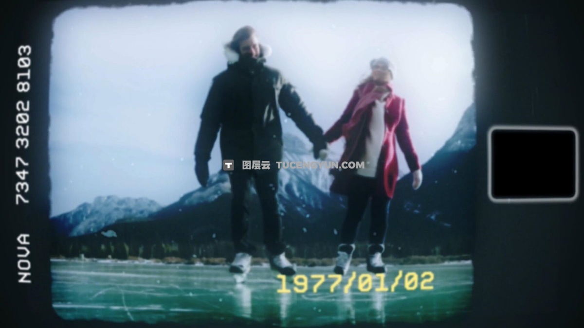 复古Super 8怀旧趣味胶片质感老式电影放映机抖动闪烁转场过渡（13078）图层云