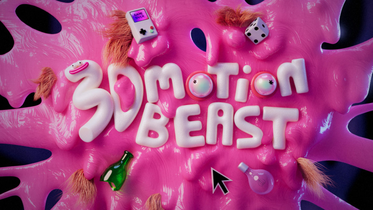 大师课程：全新创意级3D运动野兽动画创作C4D视频教程 中文字幕 3D Motion Beast（13084）图层云