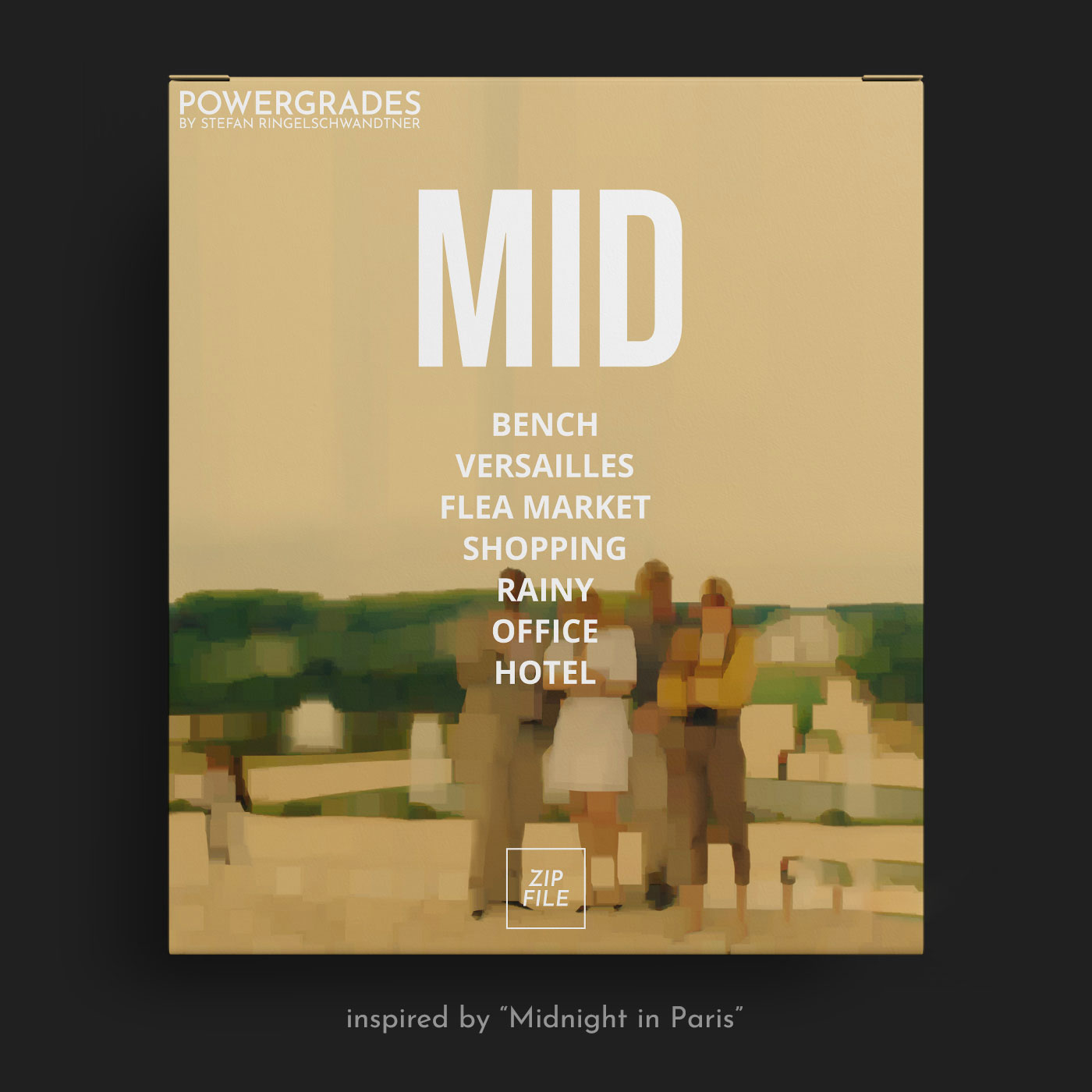 Mononodes《午夜巴黎》电影色调模拟逆向还原达芬奇调色节点 Midnight in Paris reverse engineered PowerGrades（13109）图层云