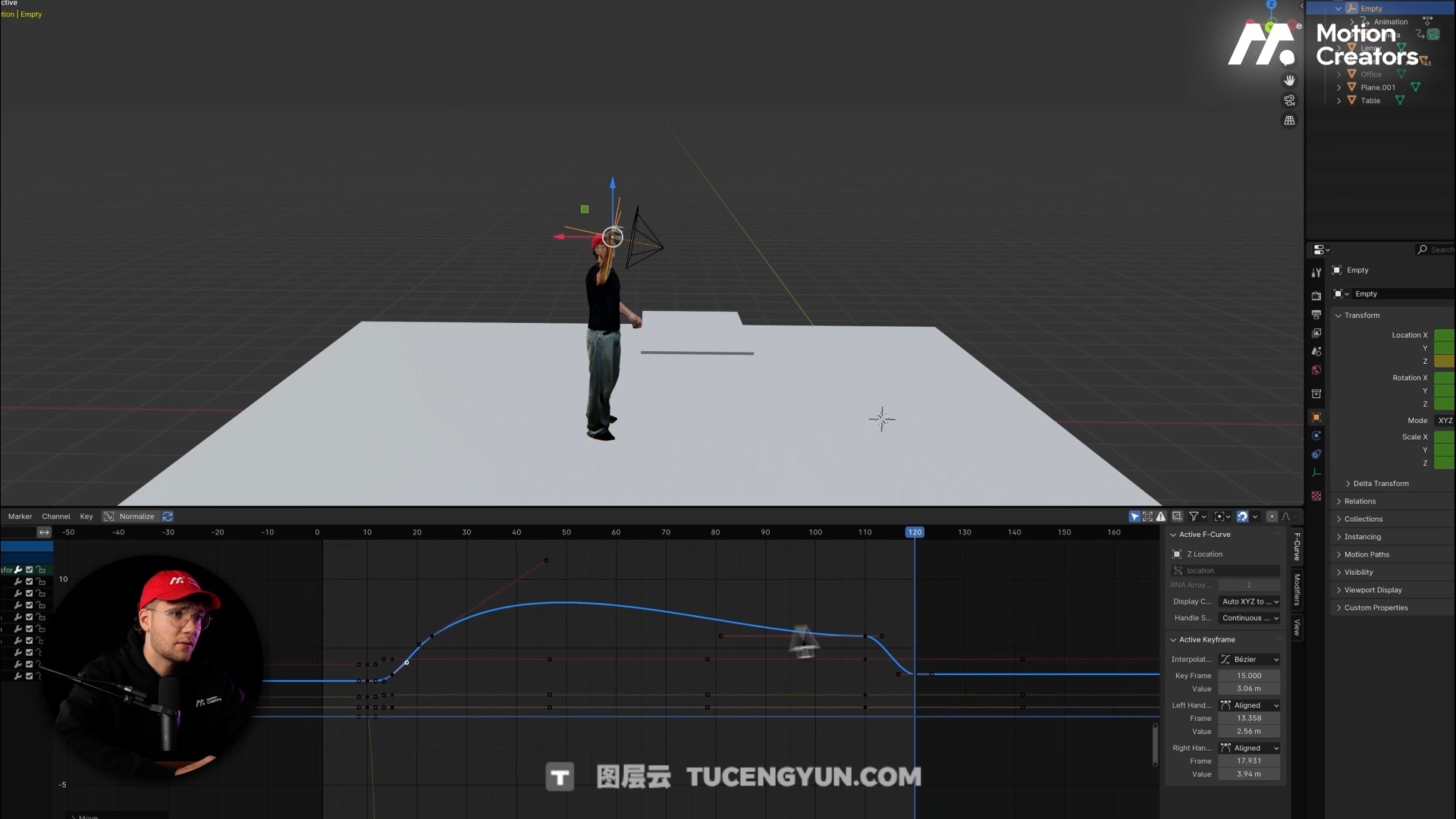 大师课程： 热门病毒式编辑特效动画视频创作AE、Blender、达芬奇调色动画创作视频课程 中文字幕 Skool – Motion Creators Course（13111）图层云